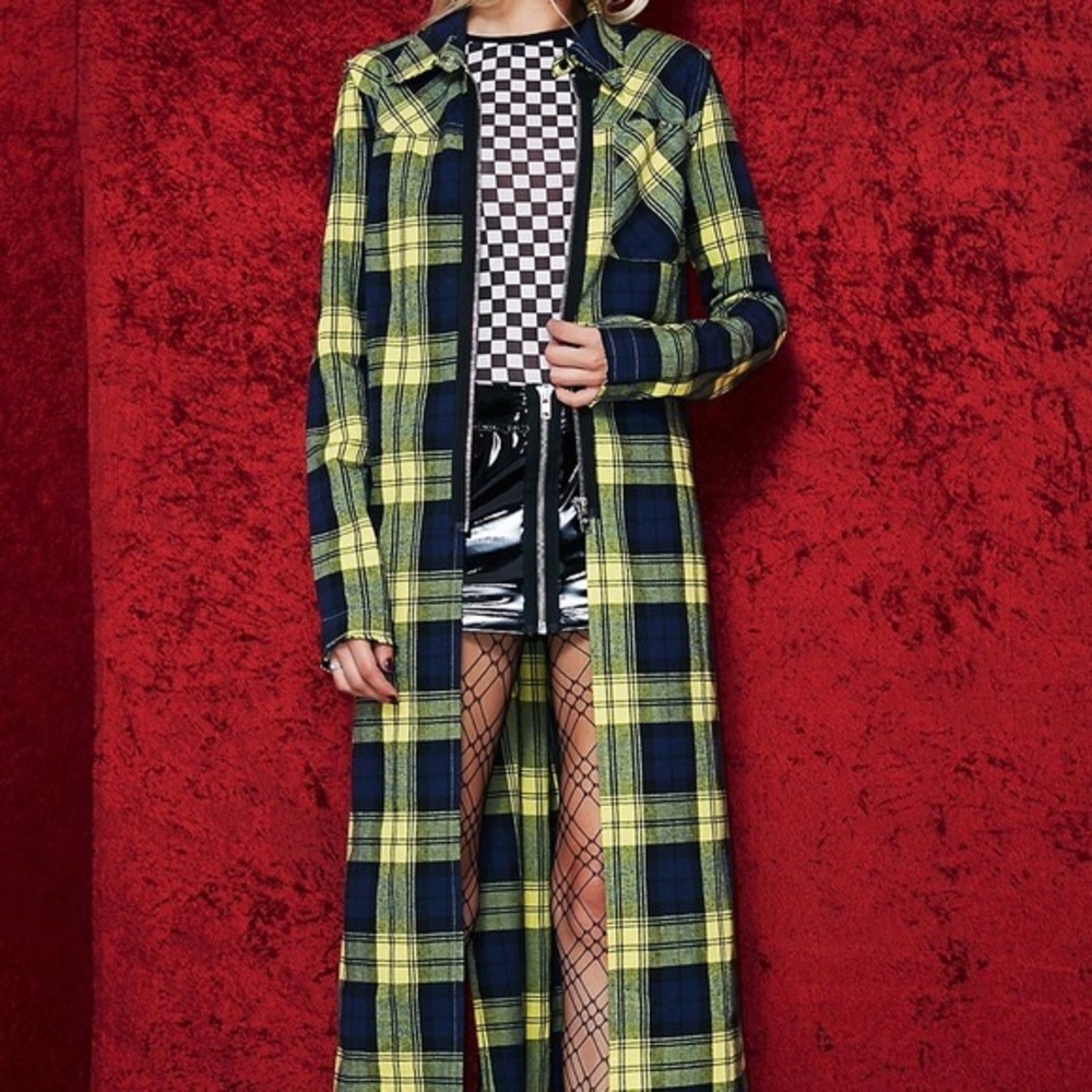 Current Mood Flannel Duster